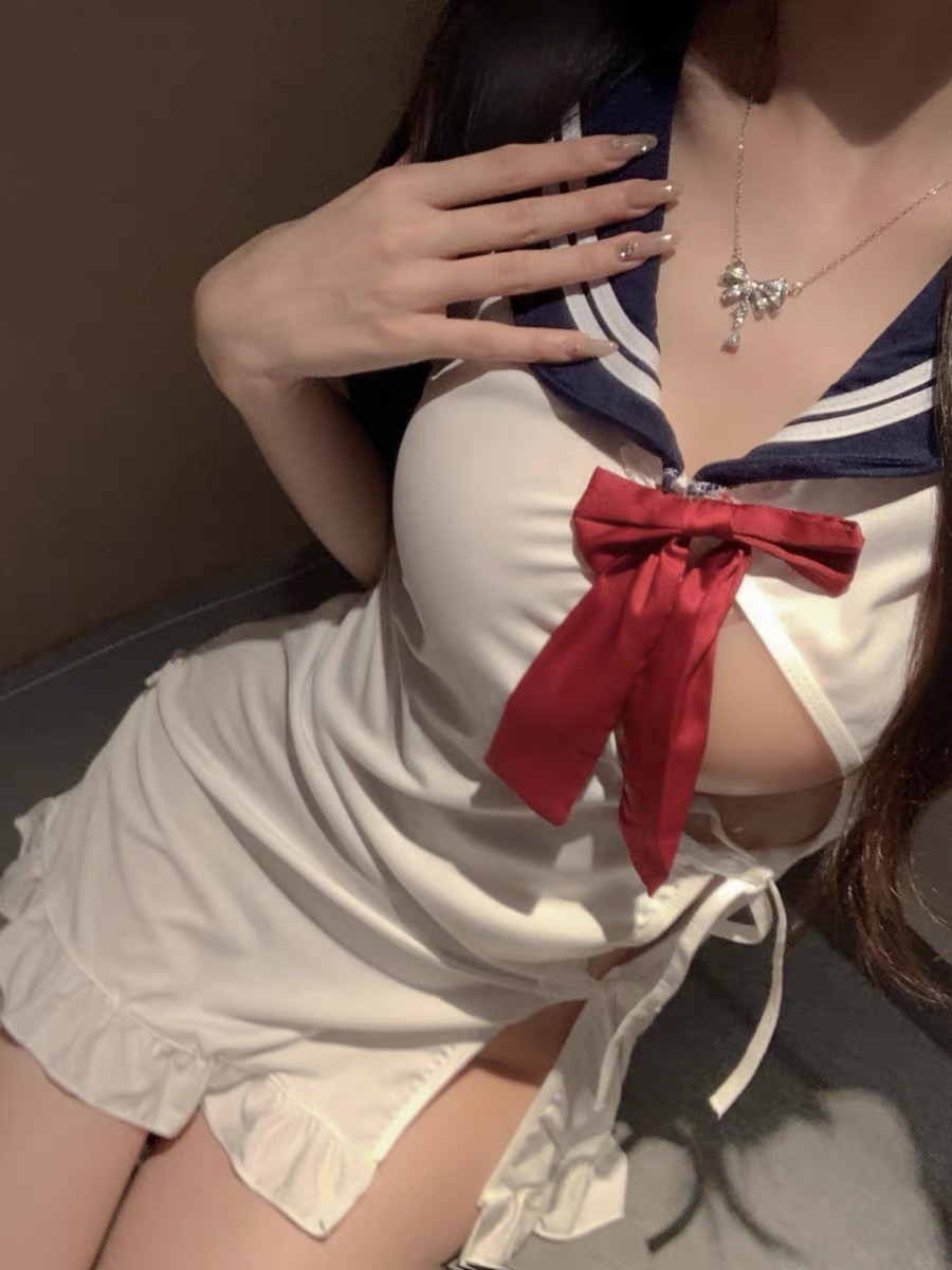 Navy Sailor Mini Dress